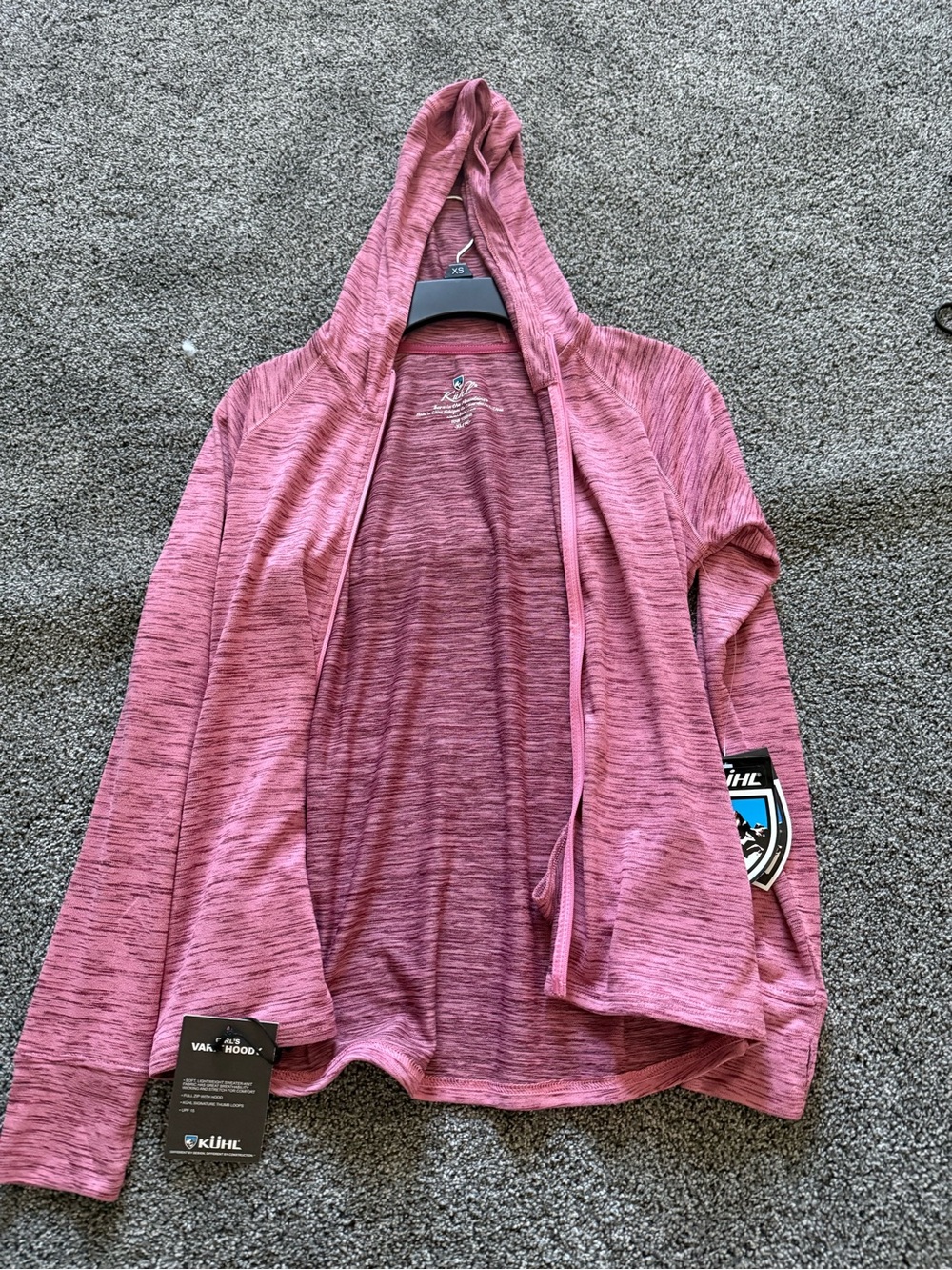 Kuhl Kids Heathered Rose Zip Hoodie